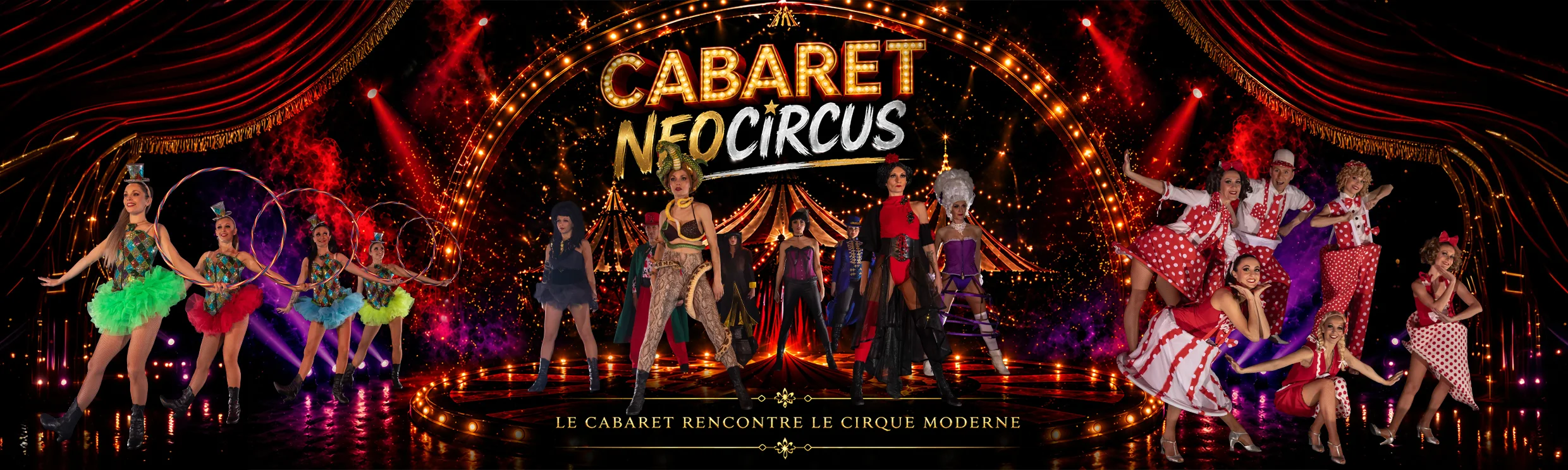 Claude Gérard Production présente Cabaret en Folie